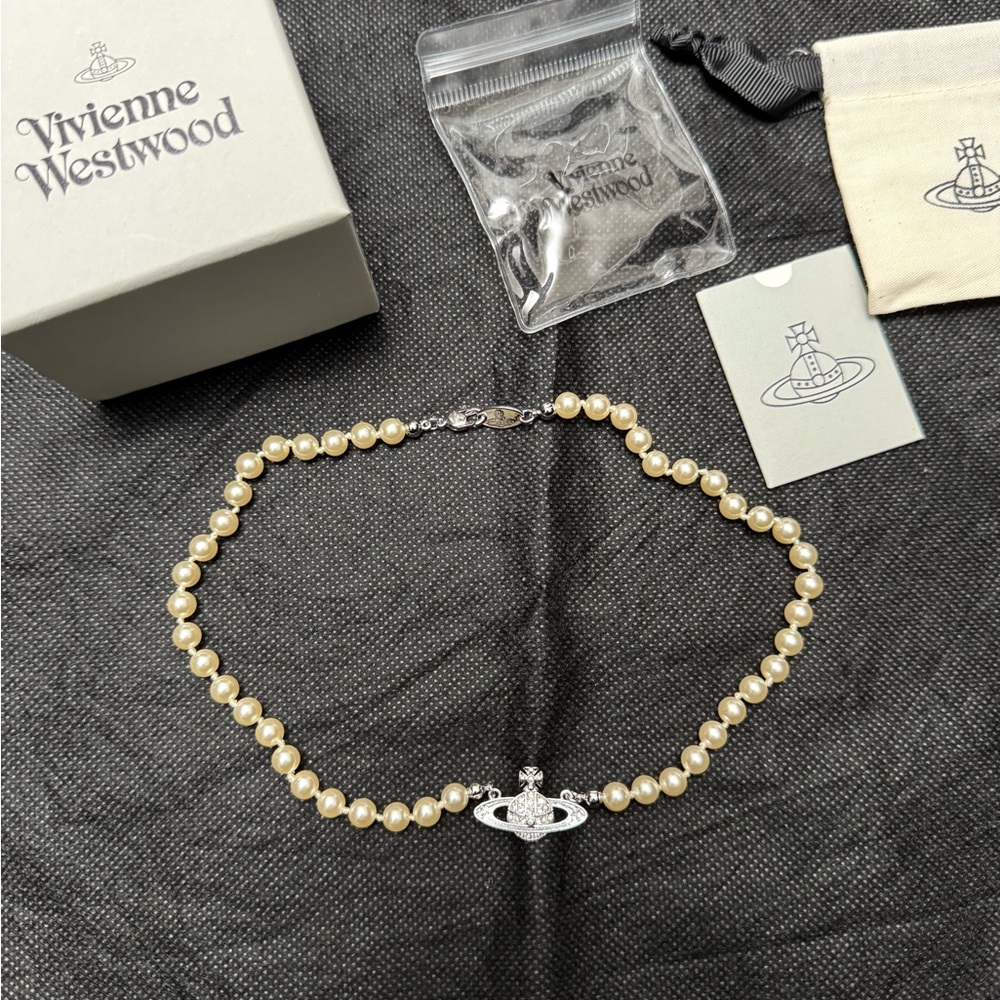 Mini Bas Relief Choker Silver